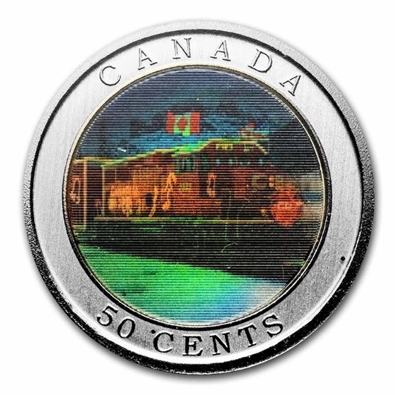 2022 Canada 50-Cent Lenticular CP Holiday Train