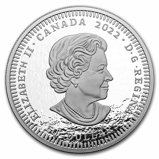 Buy 2022 Canada Ag $50 Relics of New France: Louis XIV 30 Deniers Set ...