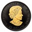 2022 Canada Silver $20 Black and Gold: The Sea Otter