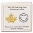 2022 Canada Silver $20 Remembrance Day Proof