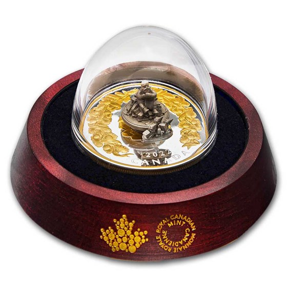 2022 Canada Silver $50 Holiday Gifts (Broken Capsule) 2022 Canada Silver $50 Holiday Gifts (Broken Capsule)