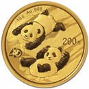 2022 China 15 gram Gold Panda BU (Sealed)