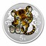 2022 China 15 gram Silver Tiger Colorized (w/Box & COA)