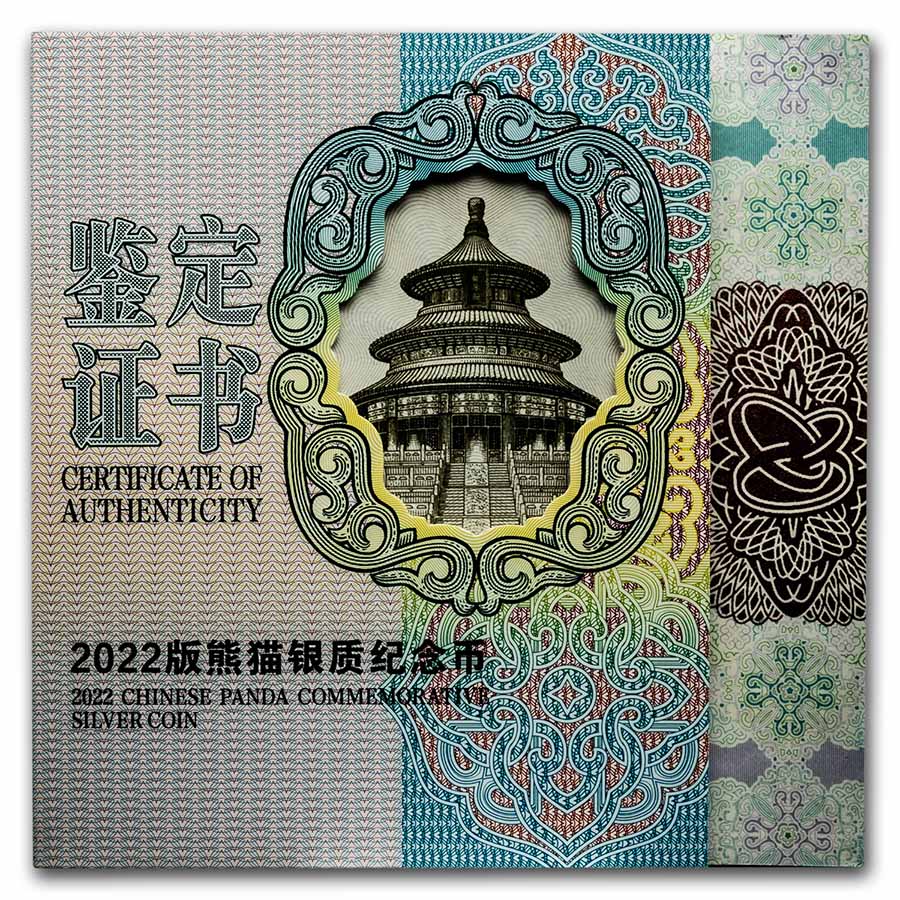 pandaさん専用 Buy 2022 China 150 gram Silver Panda Proof (w/Box & COA) | APMEX