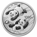 2022 China 30 gram Platinum Panda BU