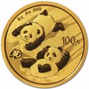 2022 China 8 gram Gold Panda BU (Sealed)