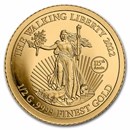 2022 Cook Islands 1/2 gram Gold 115th Anniversary Walking Liberty