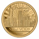2022 Cook Islands 1/2 gram Gold Proof Big City Lights: New York