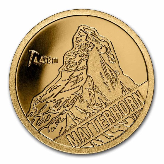2022 Cook Islands 1/2 gram Gold Proof Matterhorn 2022 Cook Islands 1/2 gram Gold Proof Matterhorn