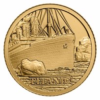 2022 Cook Islands 1/2 gram Gold Proof Titanic