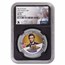 2022 Cook Islands 1/2 oz Silver Life of Lincoln MS-70 NGC