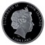 2022 Cook Islands 1 oz Silver In Memoriam Black PR-70 PCGS (FDI)