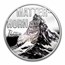 2022 Cook Islands 2 oz Silver Proof Matterhorn
