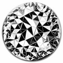2022 Cook Islands 2 oz Silver Silverland: The Rock Proof