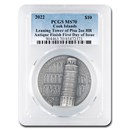2022 Cook Islands 2 oz Silver Tower of Pisa MS-70 PCGS (FDI) 2022 Cook Islands 2 oz Silver Tower of Pisa MS-70 PCGS (FDI)