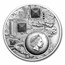 2022 Cook Islands 3 oz Silver Antique Legacy of the Pharaohs