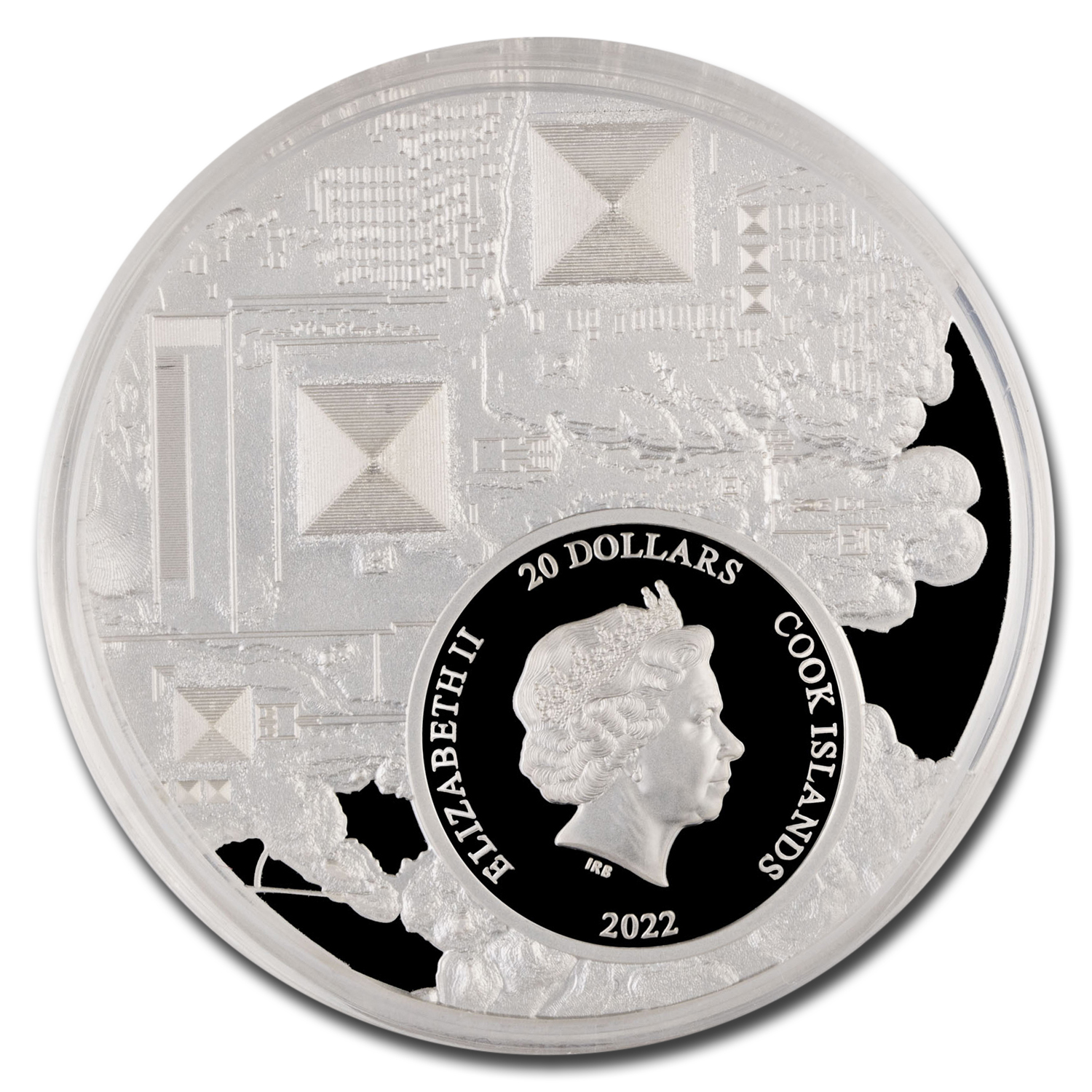 Buy 2022 Cook Islands 3 oz Silver HR Legacy Pharaohs PR-70 PCGS