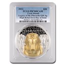 2022 Cook Islands 3 oz Silver HR Legacy Pharaohs PR-70 PCGS (FDI) 2022 Cook Islands 3 oz Silver HR Legacy Pharaohs PR-70 PCGS (FDI)