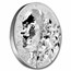 2022 Cook Islands 3 oz Silver Proof Silver Bursts 2.0