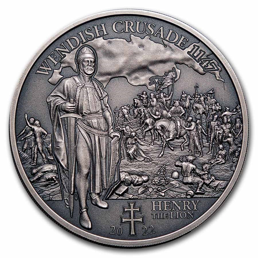 2022 Cook Islands Northern History of the Crusades; Wendish