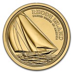 2022-D American Innovation $1 Reliance Yacht (25-Coin Roll)