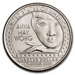 2022-D Anna May Wong American Women Quarter 40-Coin Roll BU