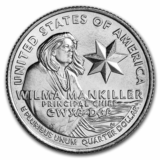 Buy 2022D Wilma Mankiller Women's Quarter BU APMEX