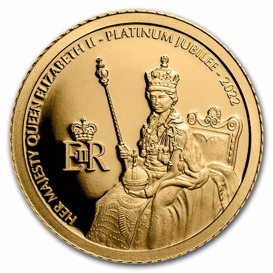 2022 Democratic Rep. of Congo 1/2 gram Gold Queen Elizabeth II 2022 Democratic Rep. of Congo 1/2 gram Gold Queen Elizabeth II