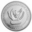 2022 Democratic Rep. of Congo 1 oz Silver Parasaurolophus