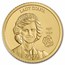 2022 Djibouti 1/2 Gram Gold Lady Diana
