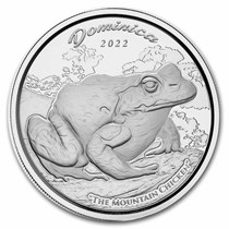 Buy 2022 Dominica 1 oz Silver Mountain Chicken BU | APMEX
