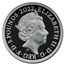 2022 England 2 oz Silver 5 Pounds James I PF-70 UCAM NGC (FR)