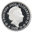2022 England 2 oz Silver 5 Pounds King Edward VII PF-70 NGC (FR)