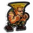 2022 Fiji 1 oz Silver $1 Street Fighter Mini Fighters: Guile