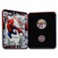 2022 Fiji 1 oz Silver Spider-man Colorized Proof