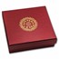 2022 Fiji 1 oz Silver Year of the Tiger Proof Gold Gilded w/Pearl