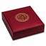 2022 Fiji 1 oz Silver Year of the Tiger Proof Gold Gilded w/Pearl