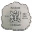 2022 Fiji 2 oz Dragon Shaped Silver High Relief Antiqued Coin