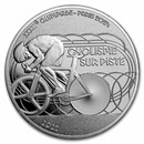 2022 France €10 Silver Paris 2024 Sports Series Track Cycling