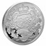 2022 GB 1 kilo Silver Platinum Jubilee of The Queen Prf (Box/COA)