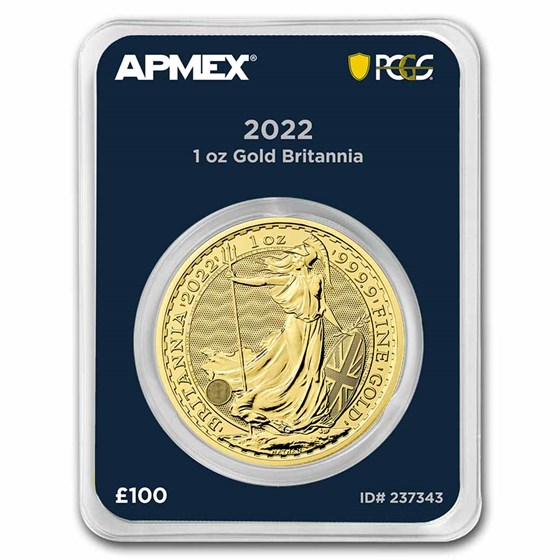 2022 GB 1 oz Gold Britannia (MintDirect® Premier + PCGS FS®) 2022 GB 1 oz Gold Britannia (MintDirect® Premier + PCGS FS®)
