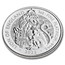 2022 GB 1 oz Platinum Royal Tudor Beasts The Lion of England