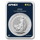 2022 GB 1 oz Silver Britannia (MintDirect® Premier + PCGS FS®) 2022 GB 1 oz Silver Britannia (MintDirect® Premier + PCGS FS®)