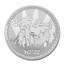 2022 GB 1 oz Silver Music Legends: The Rolling Stones BU