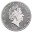 2022 GB 10 oz Silver Queen's Beasts The White Greyhound BU
