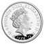 2022 GB 2 oz Silver Royal Tudor Beasts Lion of England Proof