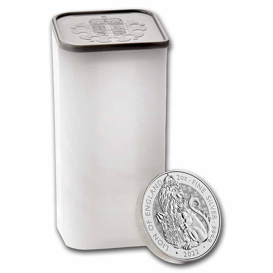 Buy 2022 2 oz Silver Lion of England | Tudor Beasts | APMEX