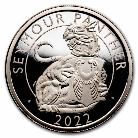 2022 GB 2 oz Silver RTB Seymour Panther Prf (No Capsule)