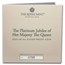 2022 GB 2 oz Silver The Platinum Jubilee of The Queen (Box/COA)