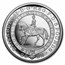 2022 GB 2 oz Silver The Platinum Jubilee of The Queen (Box/COA)